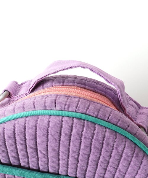 Ampersand（アンパサンド）の「ICE RING ヌビポーチ（ポーチ・キッズ・ミント/オレンジ/ラベンダー・MEDIUM）」の10枚目の写真