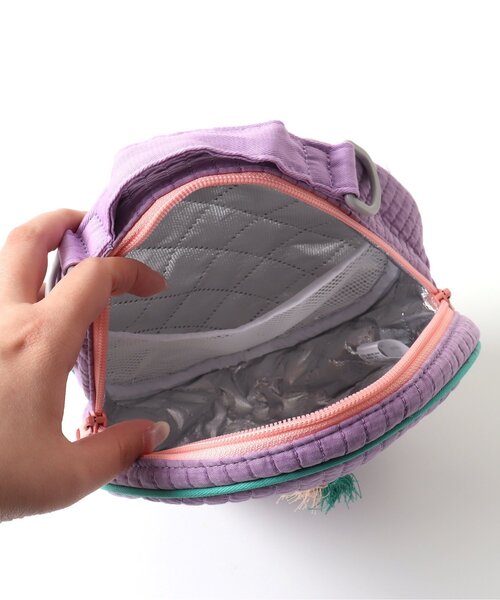 Ampersand（アンパサンド）の「ICE RING ヌビポーチ（ポーチ・キッズ・ミント/オレンジ/ラベンダー・MEDIUM）」の18枚目の写真