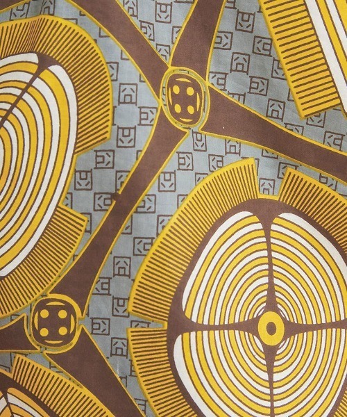 チチカカ（チチカカ）の「Shanti Shanti アフリカンプレーン浴衣セット【WEB限定】（浴衣・レディース・ターコイズブルー/レッド/オレンジ/ライトグリーン/マスタード・FREE）」の16枚目の写真