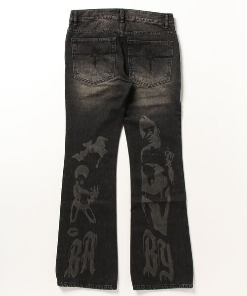 TILLDAWN(ティルダウン)の「【TILLDAWN/ティルドーン】FLARED DENIM PANTS / フレアデニム フレアパンツ デニムパンツ ジーンズ(デニムパンツ・メンズ・ブルー/ブラック・M/L)」の10枚目の写真