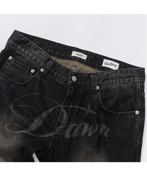 TILLDAWN(ティルダウン)の「【TILLDAWN/ティルドーン】FLARED DENIM PANTS / フレアデニム フレアパンツ デニムパンツ ジーンズ(デニムパンツ・メンズ・ブルー/ブラック・M/L)」の7枚目の写真