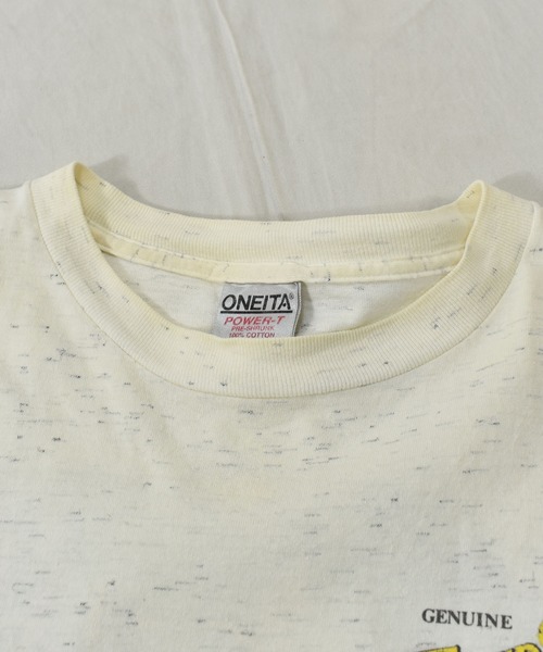 VINTAGE（ヴィンテージ）の「【ヴィンテージ古着】90's GENUINE TIGER SHARK プリントTシャツ USA製（Tシャツ/カットソー・メンズ・ホワイト・X-LARGE）」の6枚目の写真