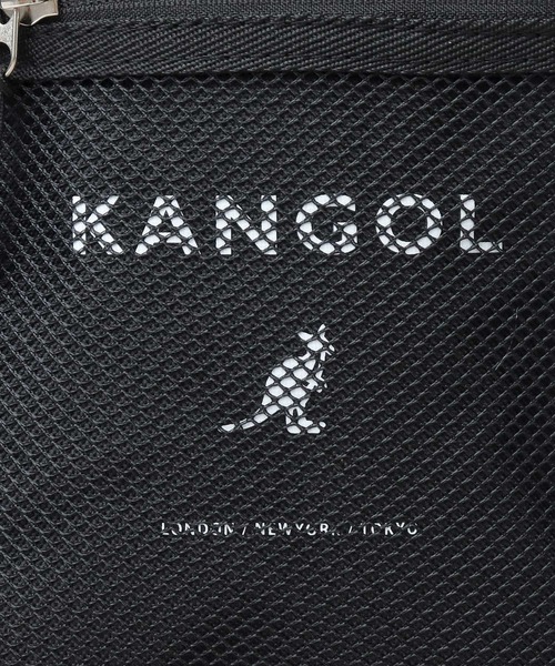 KANGOL(カンゴール)の「メッシュポケット 縦型 スクエア ミニショルダーバッグ(ショルダーバッグ・メンズ・ブラック・FREE)」の12枚目の写真