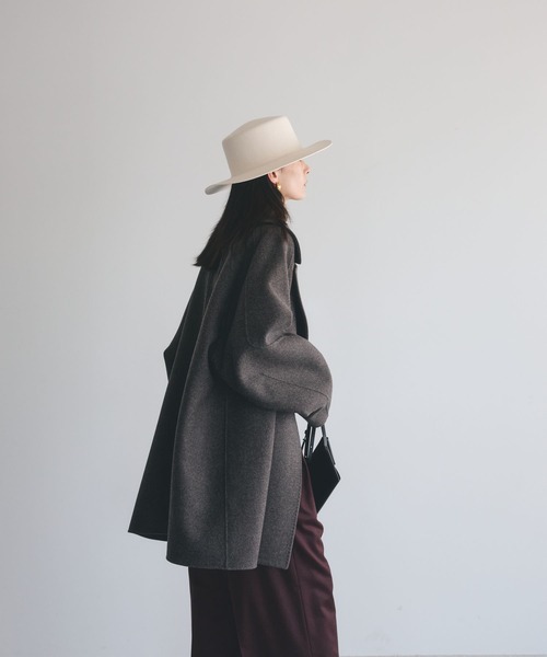 あさ　CHAOS カオス スーペリアボースショートコート　モカ Chaos コート アウター Chaos(カオス)/スーペリアボースショート