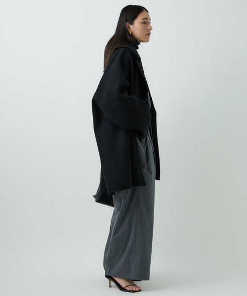 Chaos（カオス）の「Chaos(カオス)/スーペリアボースショートコート（その他アウター・レディース・ブラック/モカ/ダークブラウン系/チェック/ホワイト系その他/ブラウン系その他・FREE）」の11枚目の写真