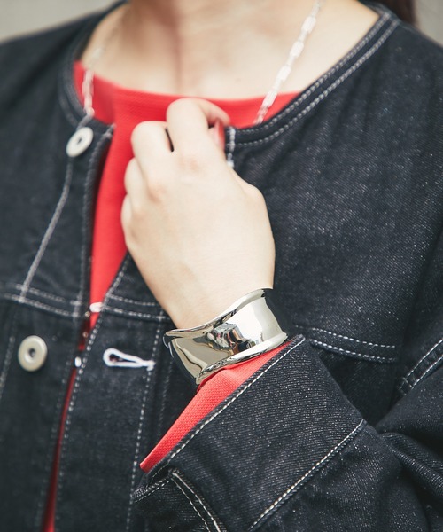 un dix cors(アンディコール)の「太バングル(バングル/リストバンド・レディース・ゴールド/シルバー・FREE)」の12枚目の写真