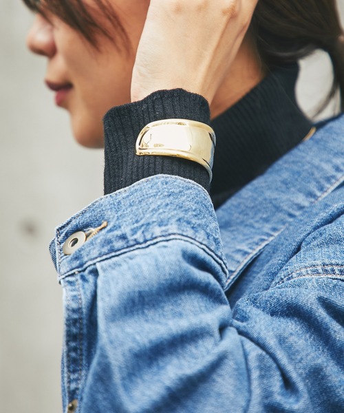 un dix cors(アンディコール)の「太バングル(バングル/リストバンド・レディース・ゴールド/シルバー・FREE)」の20枚目の写真