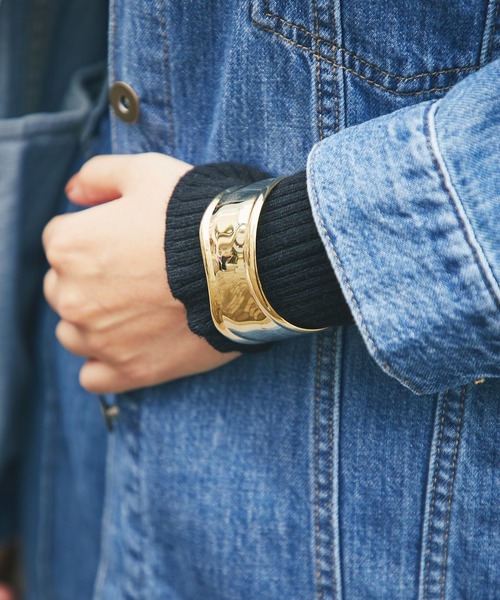 un dix cors(アンディコール)の「太バングル(バングル/リストバンド・レディース・ゴールド/シルバー・FREE)」の17枚目の写真