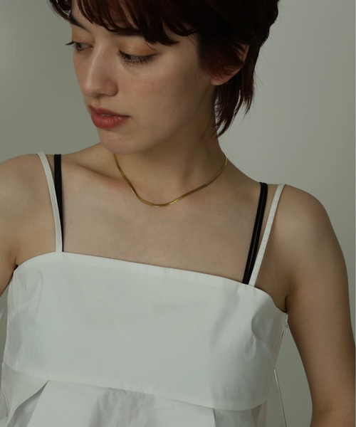 ORLEAN(オルレアン)の「金属アレルギー対応 シンプルスネークチェーンネックレス 2mm 316L(ネックレス・レディース・シルバー/ゴールド・フリー)」の7枚目の写真