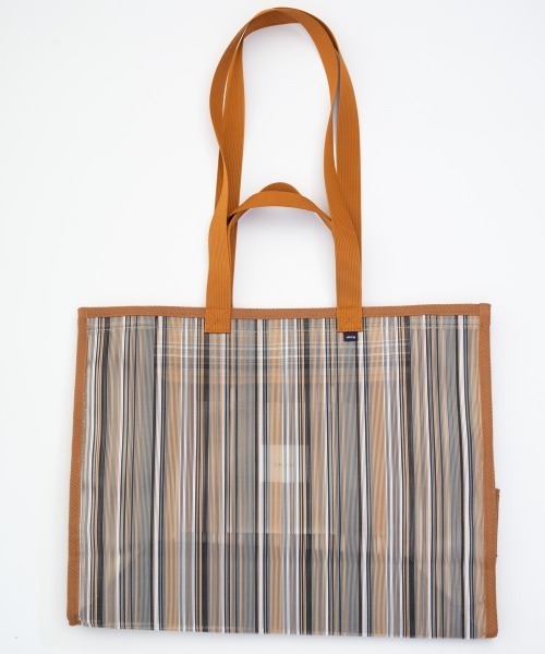 oblekt（オブレクト）の「マルチウェイ　メッシュトート（トートバッグ・レディース・ブラウン/ホワイト・FREE）」の6枚目の写真