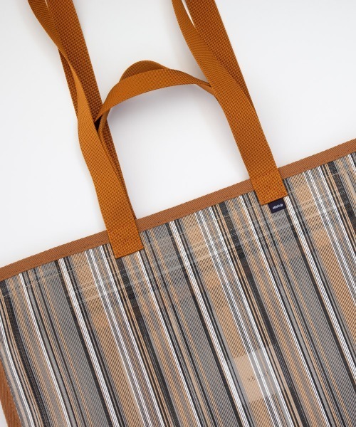 oblekt（オブレクト）の「マルチウェイ　メッシュトート（トートバッグ・レディース・ブラウン/ホワイト・FREE）」の11枚目の写真