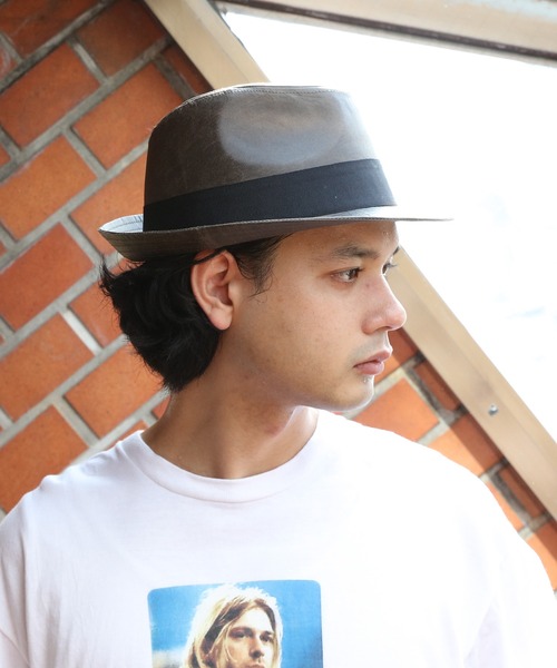 ８(eight)（エイト）の「PUレザーハイバック（ハット・メンズ・オリーブ/ブラウン/ブラック・FREE）」の6枚目の写真