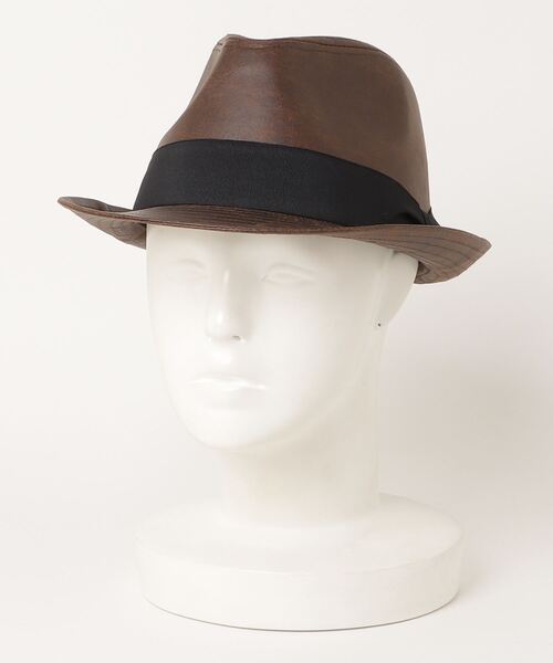 ８(eight)（エイト）の「PUレザーハイバック（ハット・メンズ・オリーブ/ブラウン/ブラック・FREE）」の16枚目の写真