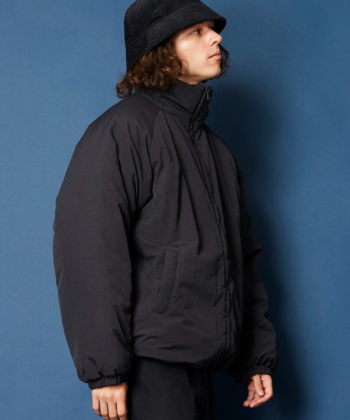 unrelaxing（アンリラクシング）の「ボリュームハイネック撥水ナイロンエコダウンジャケット（ダウンジャケット/コート・メンズ・ライトカーキ/ブラック/アイボリー/グレー/その他/スミクロ/ベージュ/ブルー系・FREE）」の16枚目の写真