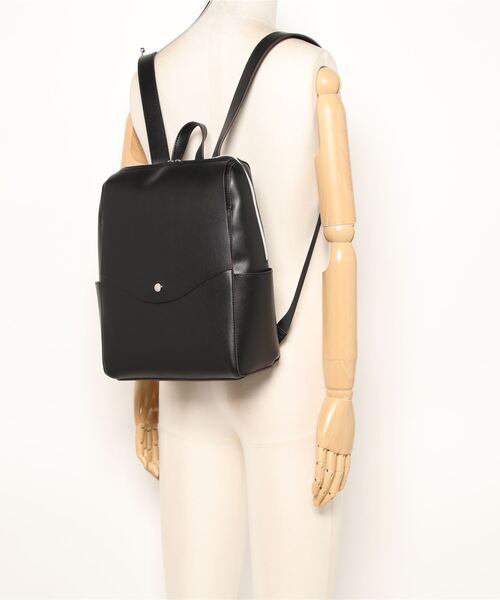 Legato Largo（レガートラルゴ）の「Legato Largo / かるいかばんＰＵ　リュック / LG-P0114Z（バックパック/リュック・レディース・ラベンダー/オリーブ/キャメル/ブラック/ベージュ系その他/ベージュ/アイボリー/ライトブルー/イエロー・ONESIZE）」の13枚目の写真