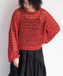 ミックスカラー ダンゾメニット