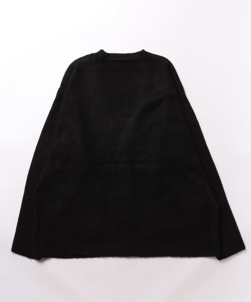 coca(coca)(コカ)の「メンズ ヤク風Vネックカーディガン(カーディガン/ボレロ・メンズ・ライトベージュ/チャコール/ブラック・M/L)」の4枚目の写真
