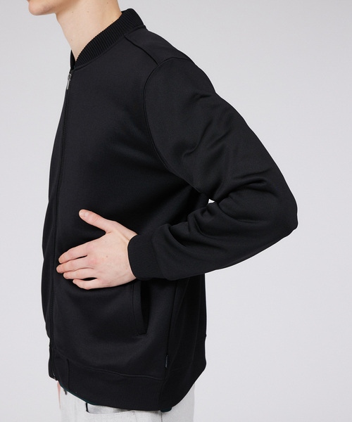 ABAHOUSE GRAY(アバハウスグレイ)の「エレガント スウェット ブルゾン(ブルゾン・メンズ・グレイッシュベージュ/オレンジ系その他/ブラック・46/48/50)」の5枚目の写真