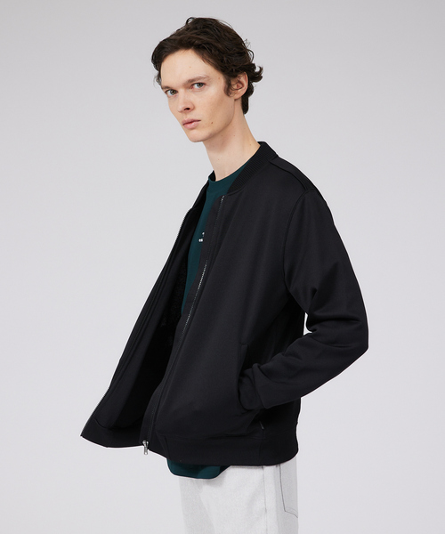 ABAHOUSE GRAY(アバハウスグレイ)の「エレガント スウェット ブルゾン(ブルゾン・メンズ・グレイッシュベージュ/オレンジ系その他/ブラック・46/48/50)」の10枚目の写真