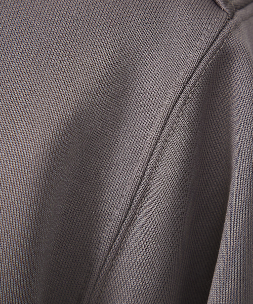 ABAHOUSE GRAY(アバハウスグレイ)の「エレガント スウェット ブルゾン(ブルゾン・メンズ・グレイッシュベージュ/オレンジ系その他/ブラック・46/48/50)」の12枚目の写真