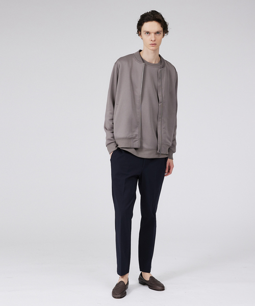 ABAHOUSE GRAY(アバハウスグレイ)の「エレガント スウェット ブルゾン(ブルゾン・メンズ・グレイッシュベージュ/オレンジ系その他/ブラック・46/48/50)」の15枚目の写真