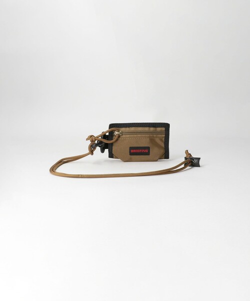 BRIEFING（ブリーフィング）の「＜BRIEFING＞TRIFOLD WALLET ウォレット（財布・メンズ・ベージュ/ブラック/ナチュラル/その他1・FREE）」の3枚目の写真