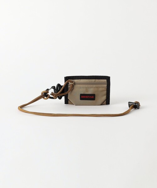 BRIEFING（ブリーフィング）の「＜BRIEFING＞TRIFOLD WALLET ウォレット（財布・メンズ・ベージュ/ブラック/ナチュラル/その他1・FREE）」の4枚目の写真