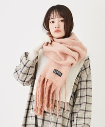 ボリュームフリンジマフラー