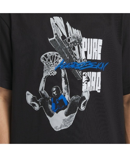 Reebok（リーボック）の「バスケットボール グラフィック Tシャツ / BB SHAQ GRAPHIC TEE（Tシャツ/カットソー・メンズ・ホワイト/ブラック・X-SMALL/SMALL/XX-LARGE/LARGE/MEDIUM/X-LARGE）」の10枚目の写真