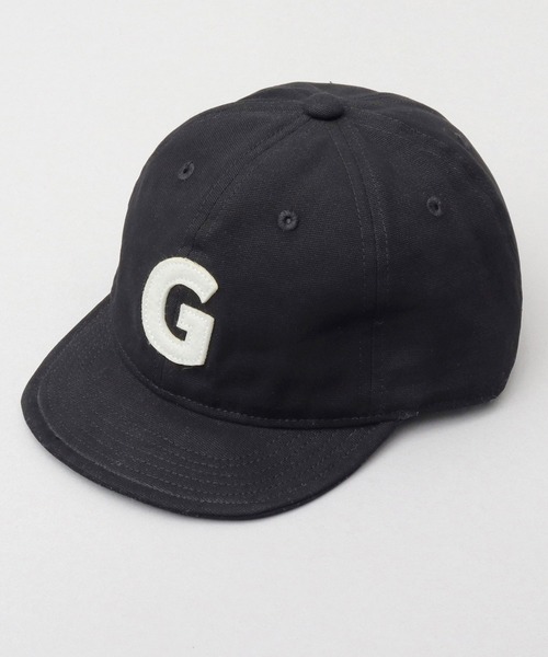 GERRY（ジェリー）の「フェルトワッペン キャンバス デニム アンパイアキャップ（キャップ・メンズ・ブラウン/インディゴブルー/ブラック・FREE）」の4枚目の写真