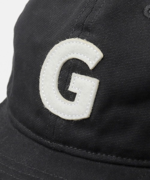 GERRY（ジェリー）の「フェルトワッペン キャンバス デニム アンパイアキャップ（キャップ・メンズ・ブラウン/インディゴブルー/ブラック・FREE）」の13枚目の写真