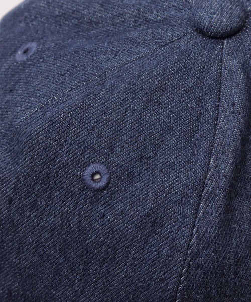 GERRY（ジェリー）の「フェルトワッペン キャンバス デニム アンパイアキャップ（キャップ・メンズ・ブラウン/インディゴブルー/ブラック・FREE）」の15枚目の写真