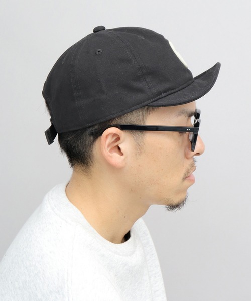 GERRY（ジェリー）の「フェルトワッペン キャンバス デニム アンパイアキャップ（キャップ・メンズ・ブラウン/インディゴブルー/ブラック・FREE）」の20枚目の写真