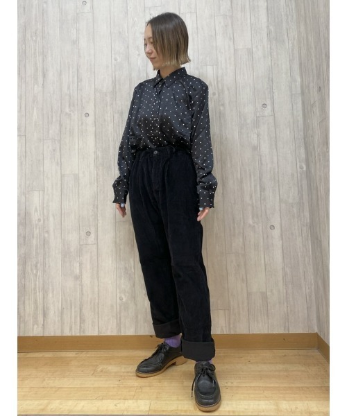 GAP(ギャップ)の「サテンシャツ(シャツ/ブラウス・レディース・ブラック/ドット/ピンク・XS/S/M/L/XXS)」の13枚目の写真
