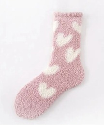 ammy. | 【 ammy. / エイミードット 】 ふわふわ ハート ソックス / ルームソックス(その他ルームウェア)