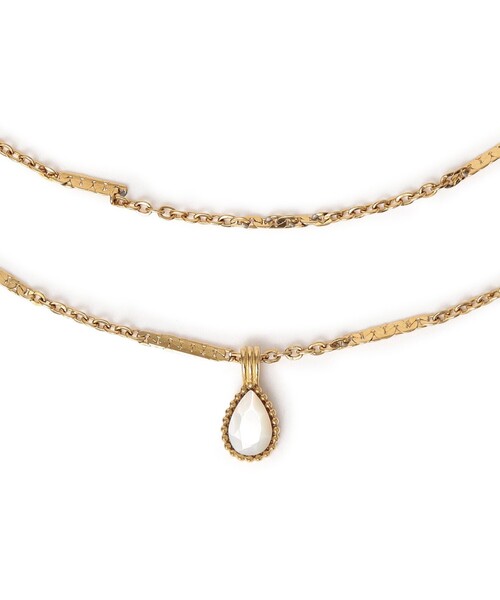 SHIPS(シップス)の「AEC PARIS:HEDELIA NECKLACE ◇(ネックレス・レディース・ライトホワイト/ライトブルー・ONE SIZE)」の3枚目の写真
