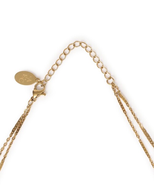 SHIPS(シップス)の「AEC PARIS:HEDELIA NECKLACE ◇(ネックレス・レディース・ライトホワイト/ライトブルー・ONE SIZE)」の4枚目の写真