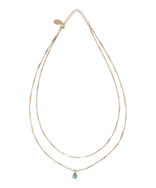 SHIPS(シップス)の「AEC PARIS:HEDELIA NECKLACE ◇(ネックレス・レディース・ライトホワイト/ライトブルー・ONE SIZE)」の5枚目の写真