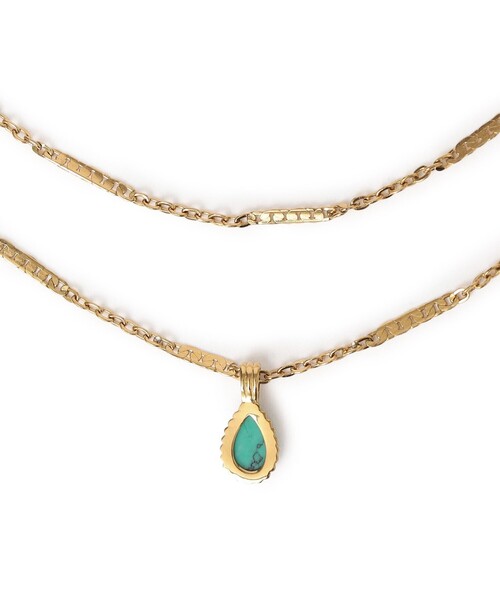 SHIPS(シップス)の「AEC PARIS:HEDELIA NECKLACE ◇(ネックレス・レディース・ライトホワイト/ライトブルー・ONE SIZE)」の6枚目の写真