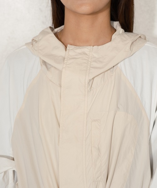 Lui's（ルイス）の「バイカラーモッズコート（モッズコート・レディース・ブラック/ライトベージュ・FREE）」の15枚目の写真