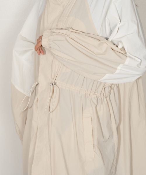 Lui's（ルイス）の「バイカラーモッズコート（モッズコート・レディース・ブラック/ライトベージュ・FREE）」の17枚目の写真