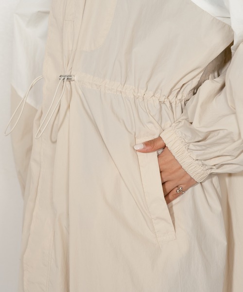 Lui's（ルイス）の「バイカラーモッズコート（モッズコート・レディース・ブラック/ライトベージュ・FREE）」の18枚目の写真