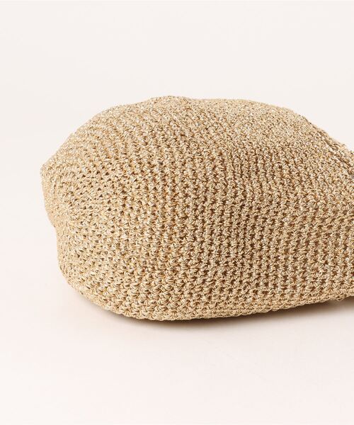 LAVEANGE(ラビアンジェ)の「ラメコードハンドバッグ(かごバッグ・レディース・ゴールド/シルバー・F)」の5枚目の写真