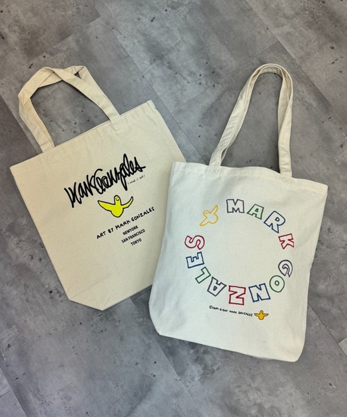 Bookamarc マークゴンザレス/Mark Gonzales直筆トートバッグ 前髪 M Bookamarc マークゴンザレス/Mark Gonzales直筆トート