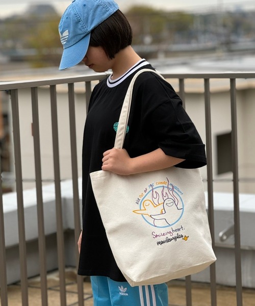 Mark Gonzales(マーク・ゴンザレス)の「MARK GONZALES ART WORK/マークゴンザレス【web限定】 キャンバス プリント入りトートバッグ(トートバッグ・メンズ・A/D/B・FREE)」の14枚目の写真