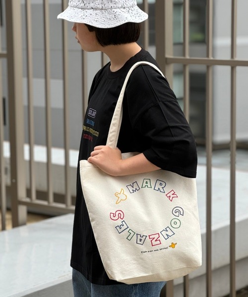 Mark Gonzales(マーク・ゴンザレス)の「MARK GONZALES ART WORK/マークゴンザレス【web限定】 キャンバス プリント入りトートバッグ(トートバッグ・メンズ・A/D/B・FREE)」の13枚目の写真