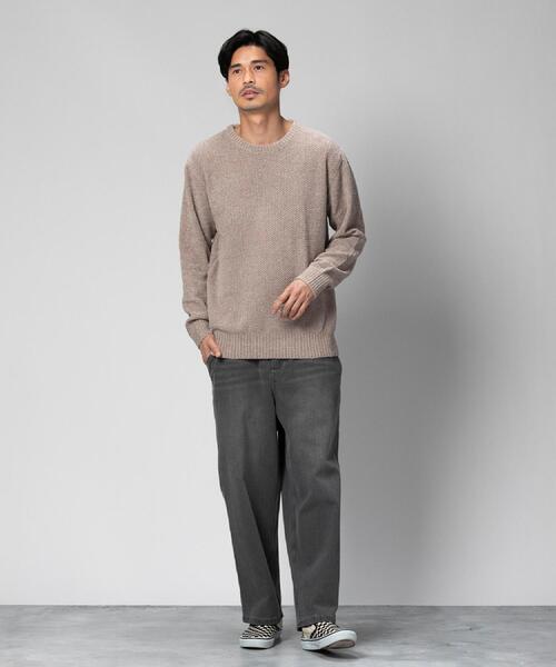 Right-on(ライトオン)の「Other(ソノタ)ワイドデニムパンツ(その他パンツ・メンズ・オフホワイト/ブラック/グレー・L/M/XL)」の16枚目の写真