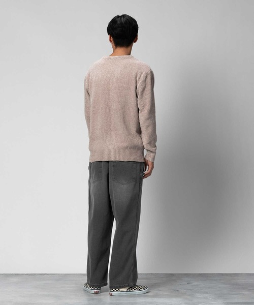 Right-on(ライトオン)の「ワイドデニムパンツ(デニムパンツ・メンズ・オフホワイト/ブラック/グレー・L/M/XL)」の11枚目の写真