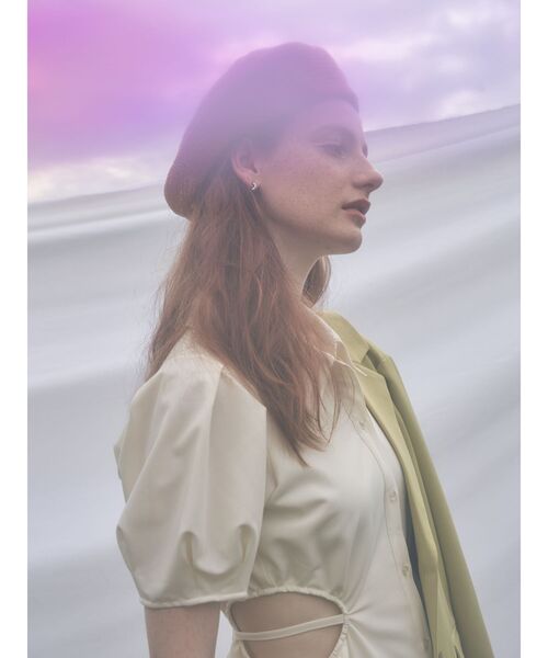 RESEXXY（リゼクシー）の「ベレー帽（ハンチング/ベレー帽・レディース・ブラウン/ブラック・FREE）」の13枚目の写真