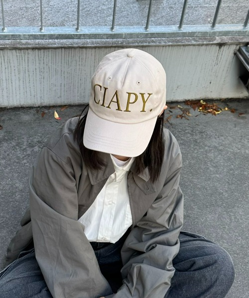 CIAOPANIC TYPY（チャオパニックティピー）の「【UNISEX】ロゴ刺繍キャップ（キャップ・メンズ・オリーブ/ベージュ/ネイビー・FREE）」の8枚目の写真